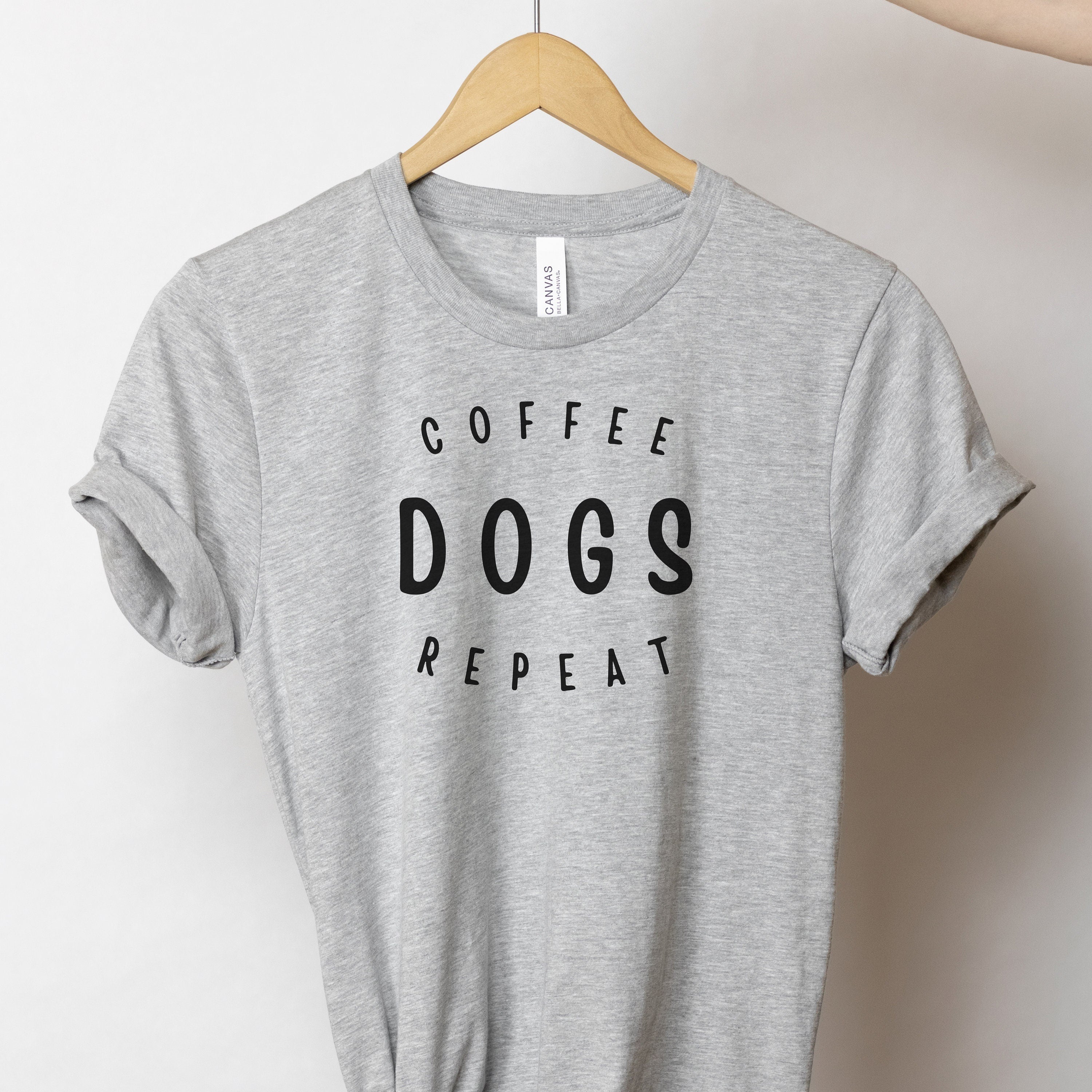 Dog lover shirt long sleeve sweatshirt hoodie tank top mask gift coffee dogs repeat dog trainer dog dad dog mom Hoodie – Aesthetic Look · Trending Graphic Apparel