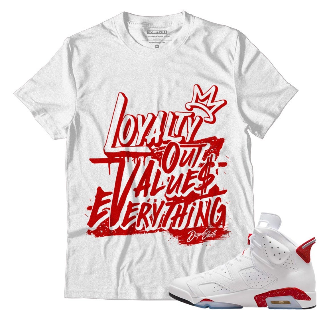 NEW L Unisex Shirt Match Jordan 6 Red Oreo Graphic Tee – Cozy Vibes · Trending Graphic Apparel