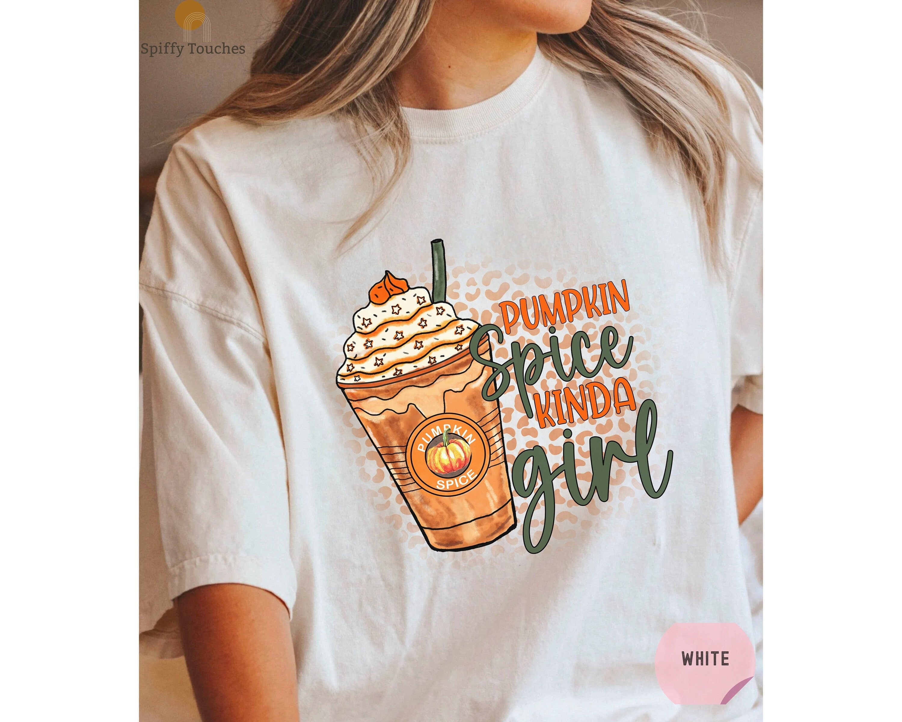 Comfort Colors Tee Spice Girl T Shirt Thanksgiving Shirt Fall Coffee Shirt Pumpkin Latte Shirt Thanksgiving Gift Pumpkin Spice Season Graphic Tee – Fan Favorite · Perfect For Daily Wear