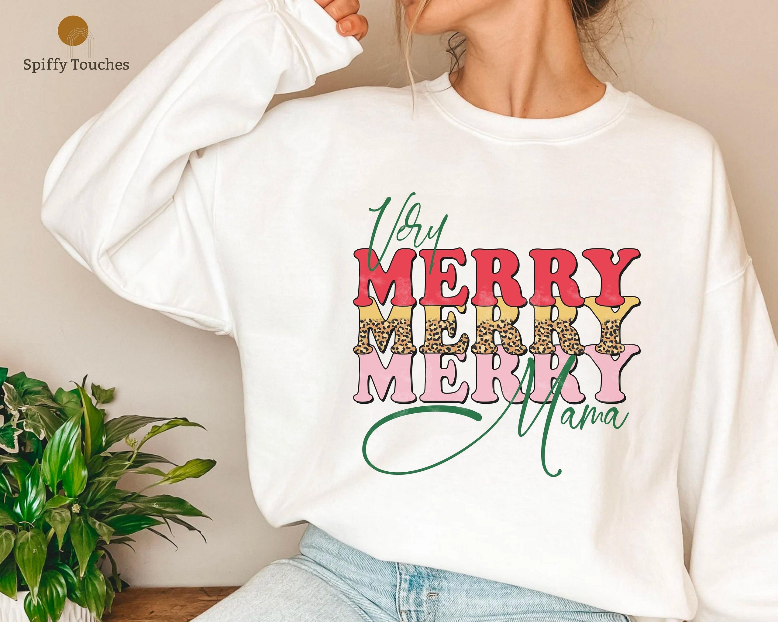 Very Merry Mama Shirt Retro Merry Mama Tshirt Christmas Mama Mama Christmas Shirt HolidayCute Festive Outfit For Moms Mothers Gift Graphic Tee – Fan Favorite · Must-Have Style
