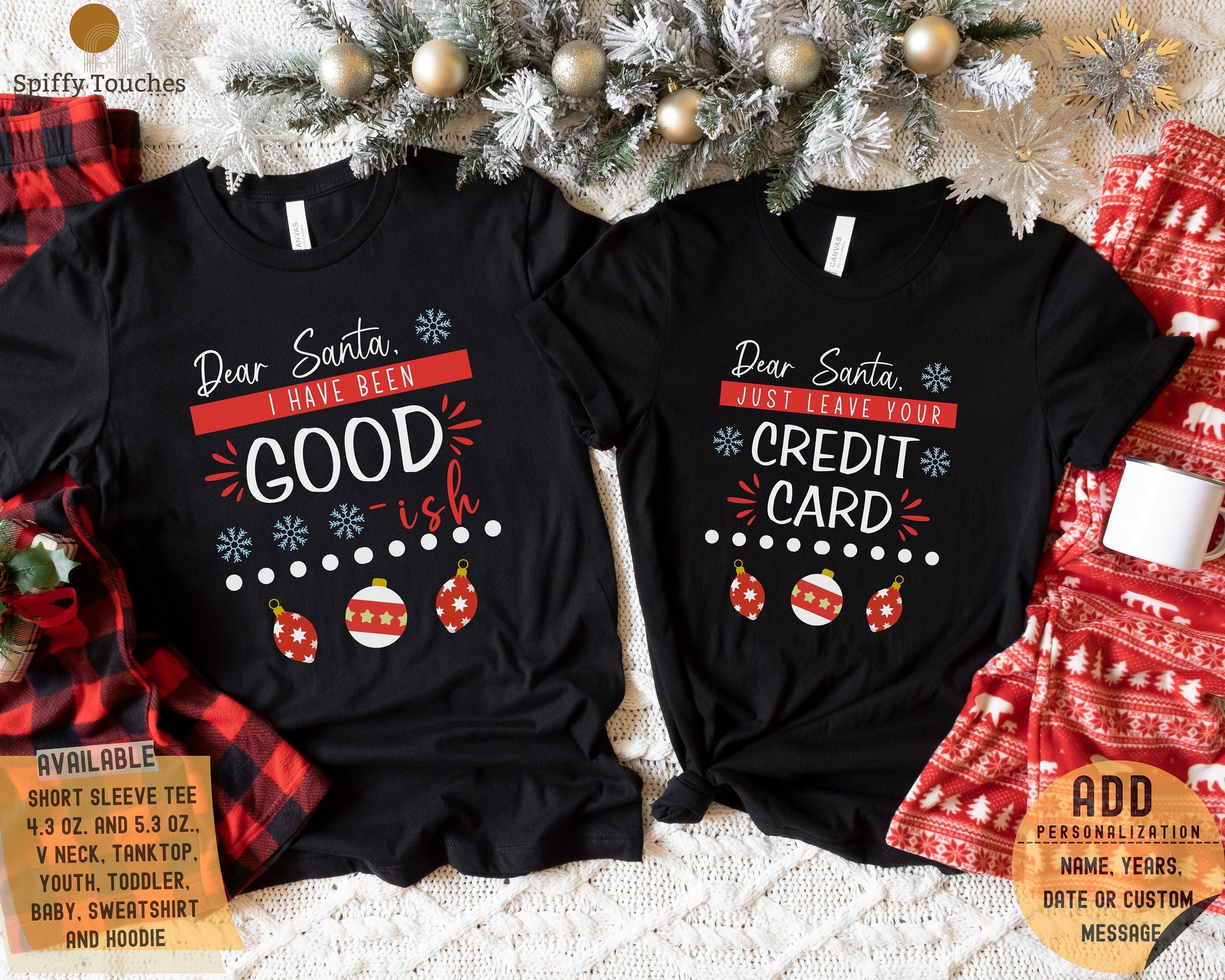 Define Good Matching Christmas Shirt Christmas Couple Shirt Couples Christmas Shirts His Hers Pajama Couple Pajamas Christmas Pj Funny Tee Graphic Tee – Soft Feel · Must-Have Style