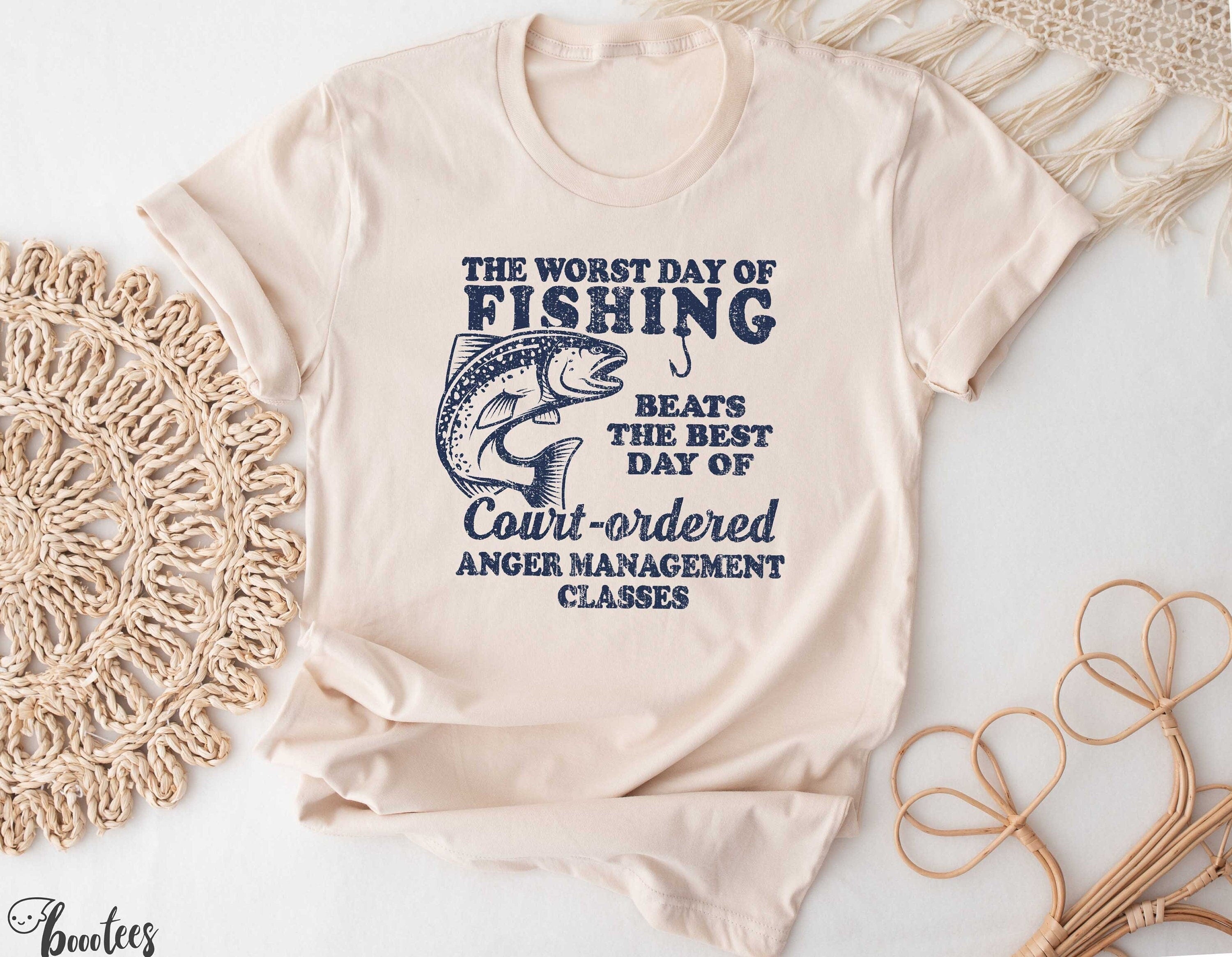 Funny Fishing Shirt Fisherman T shirt Gift Idea Redneck Tshirt Present Fish Hunting Game Outdoors Outside Water Lake Boat Lover Tee Graphic Tee – Soft Feel · Trending Graphic Apparel