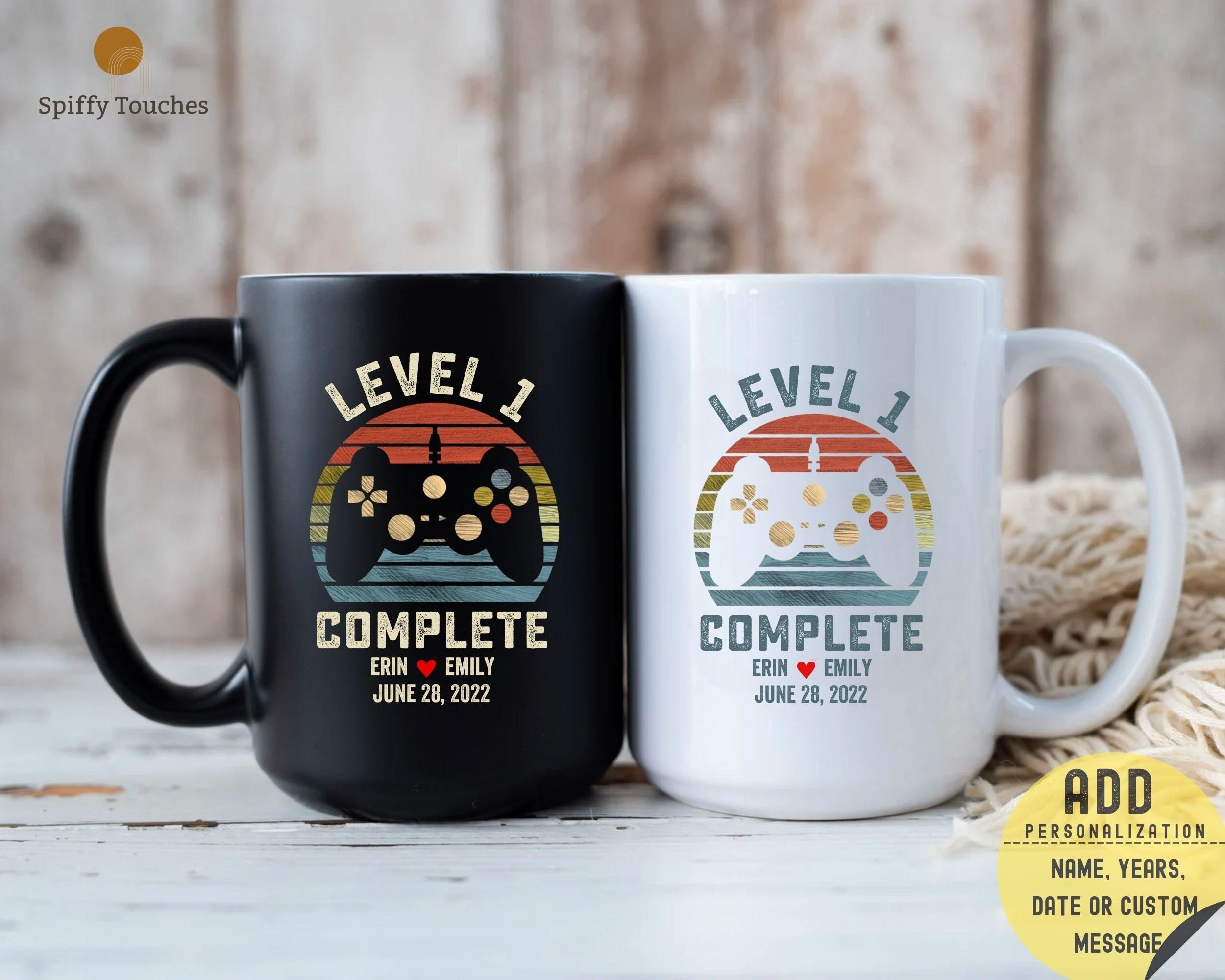 Anniversary Gift Custom Mug Anniversary Mug Anniversary Gift for Personalized Mug Anniversary Mug For Wedding Gifts Husband Gift Mug Graphic Tee – Aesthetic Look · High-Quality Print