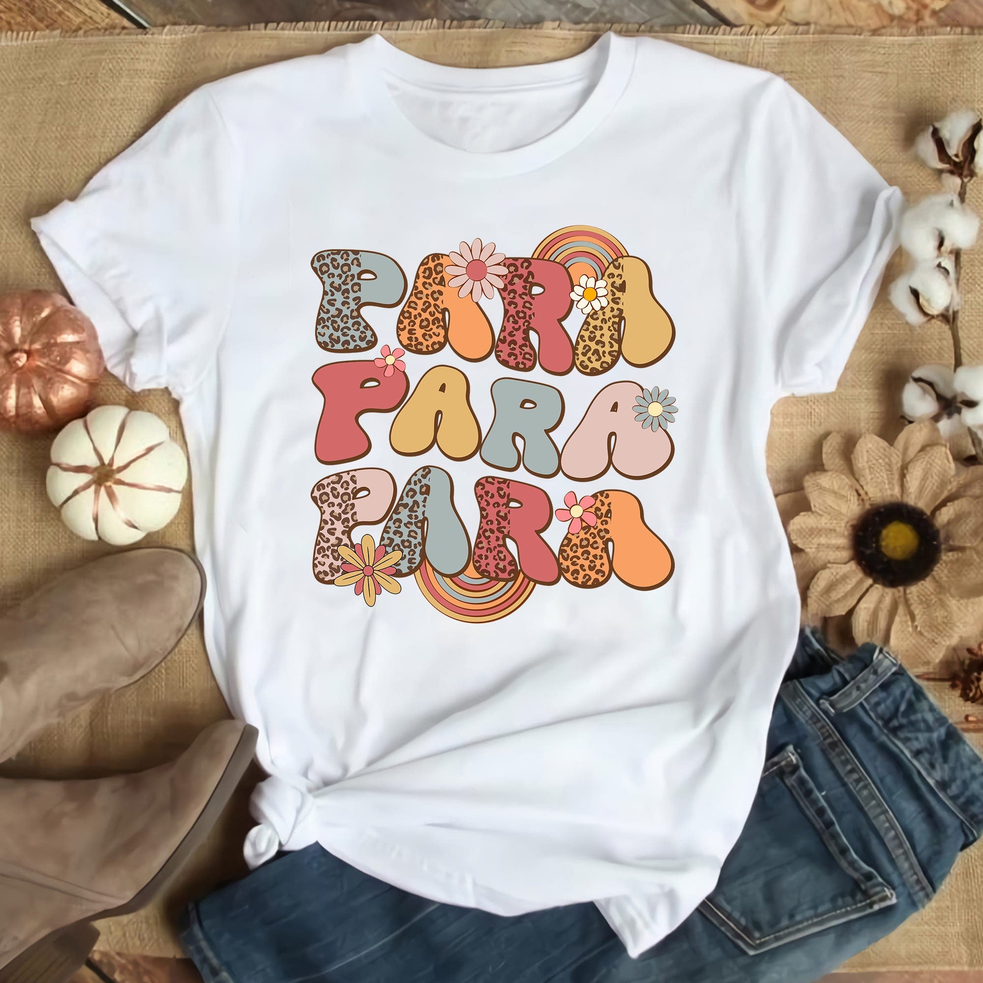 Retro Para Shirt Para Appreciation T Shirt Cute Para Tee Paraprofessional Shirt Para Gift For Para Para Life Para Tshirt Graphic Tee – Soft Feel · Top Pick For Any Outfit