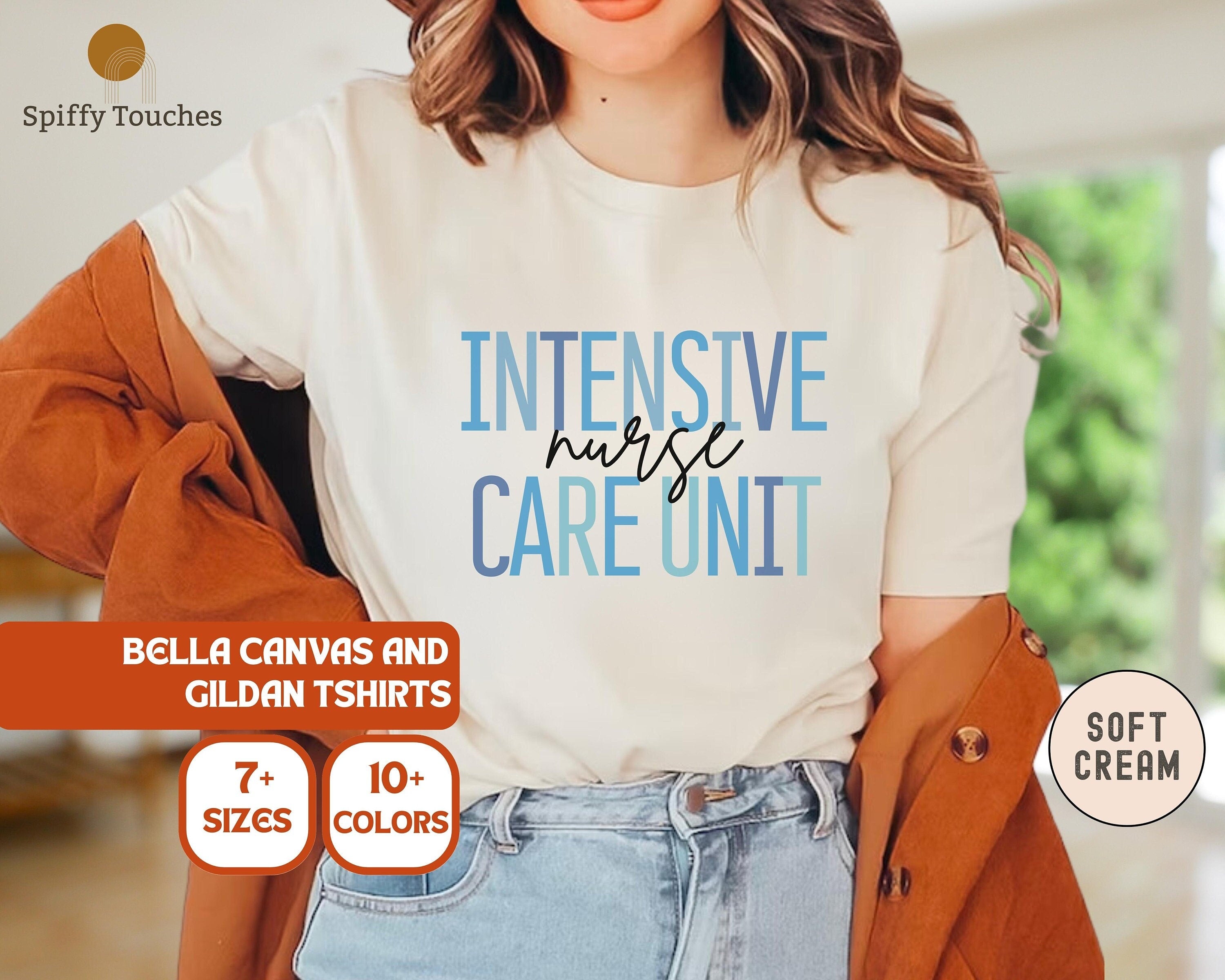 ICU Nurse Shirt Custom ICU Nurse Tshirt ICU Nurse Gift Nurse Appreciation Gift Critical Care Nurse Shirts Gift for Icu Nurse Nurse Tee Graphic Tee – Easygoing Wear · Must-Have Style