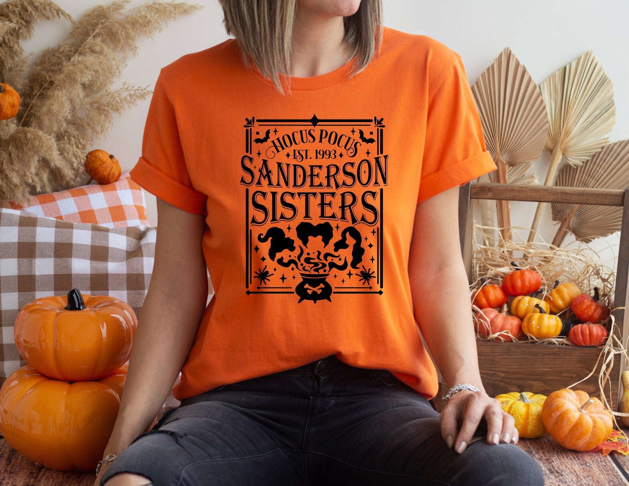 Sanderson Sister Hocus Pocus Sweatshirt Sanderson Sisters Sweatshirt Sanderson Sister Shirt Halloween Shirt Sanderson Sweatshirt Sweatshirt – Premium Graphic · Top Pick For Any Outfit