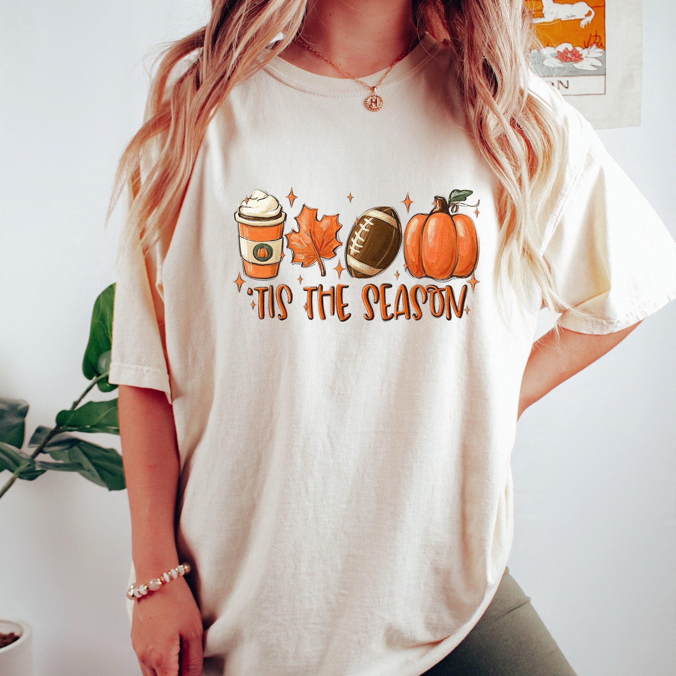 Tis The Season Fall Coffee Shirt Coffee Lovers Shirt Fall Shirt Pumpkin Latte Drink Thanksgiving Pumpkin Spice Shirt Graphic Tee – Fan Favorite · Trending Graphic Apparel