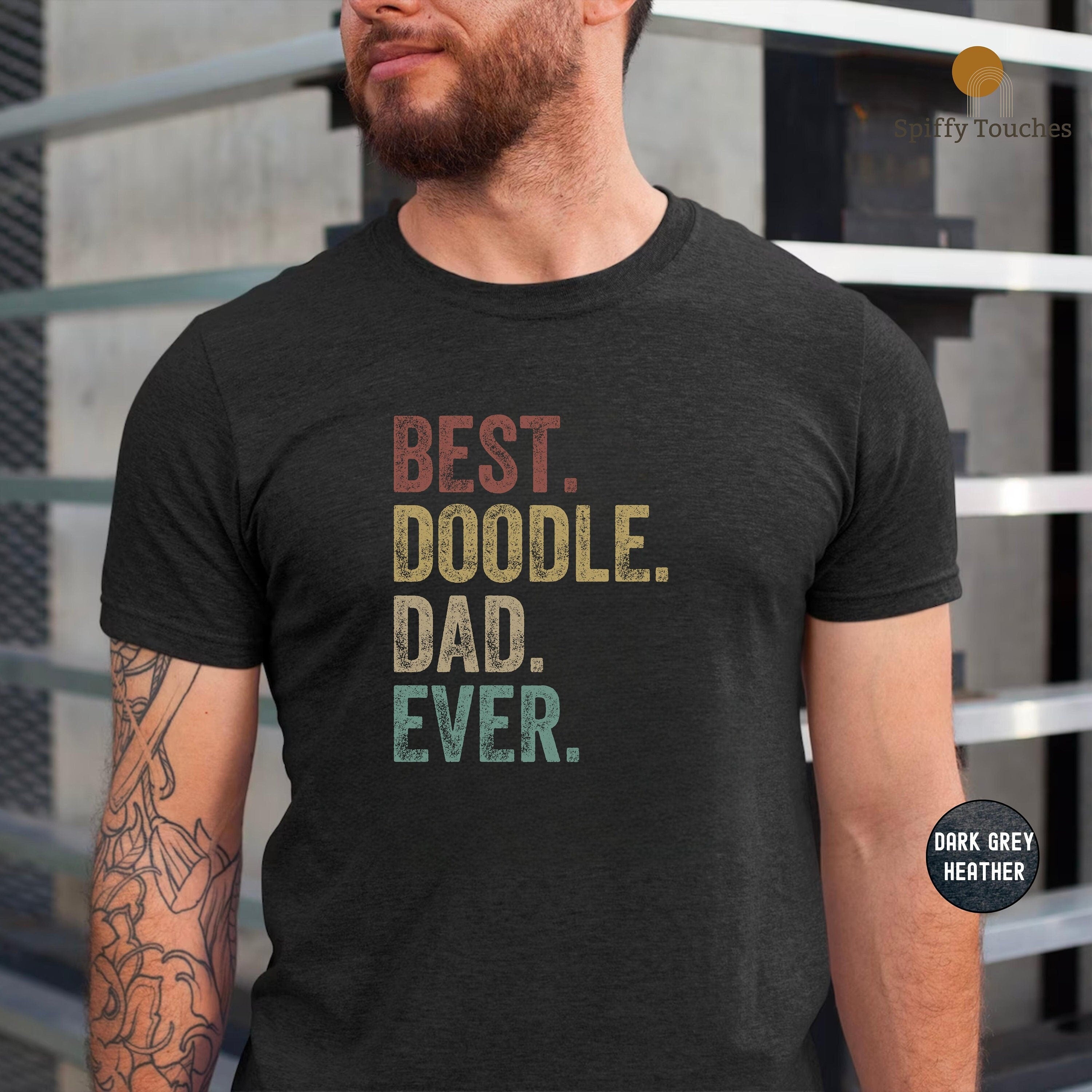 Best Doodle Dad Ever Shirt Father39s Day Golden doodle T shirt Goldendoodle Gifts Labradoodle Dad Tee Doodle Father39s Day Gift Graphic Tee – Aesthetic Look · Trending Graphic Apparel