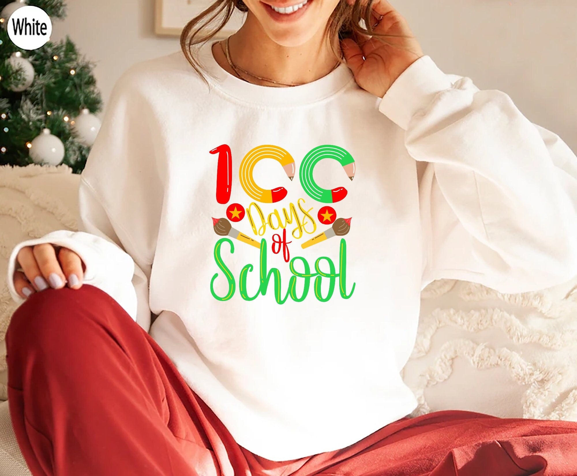 100 Days of School Sweatshirt 100 Day T Shirt 100th Day Of School Celebration Student HoodieBack to School Shirt Gift For Teacher Hoodie – Bold Style · Trending Graphic Apparel