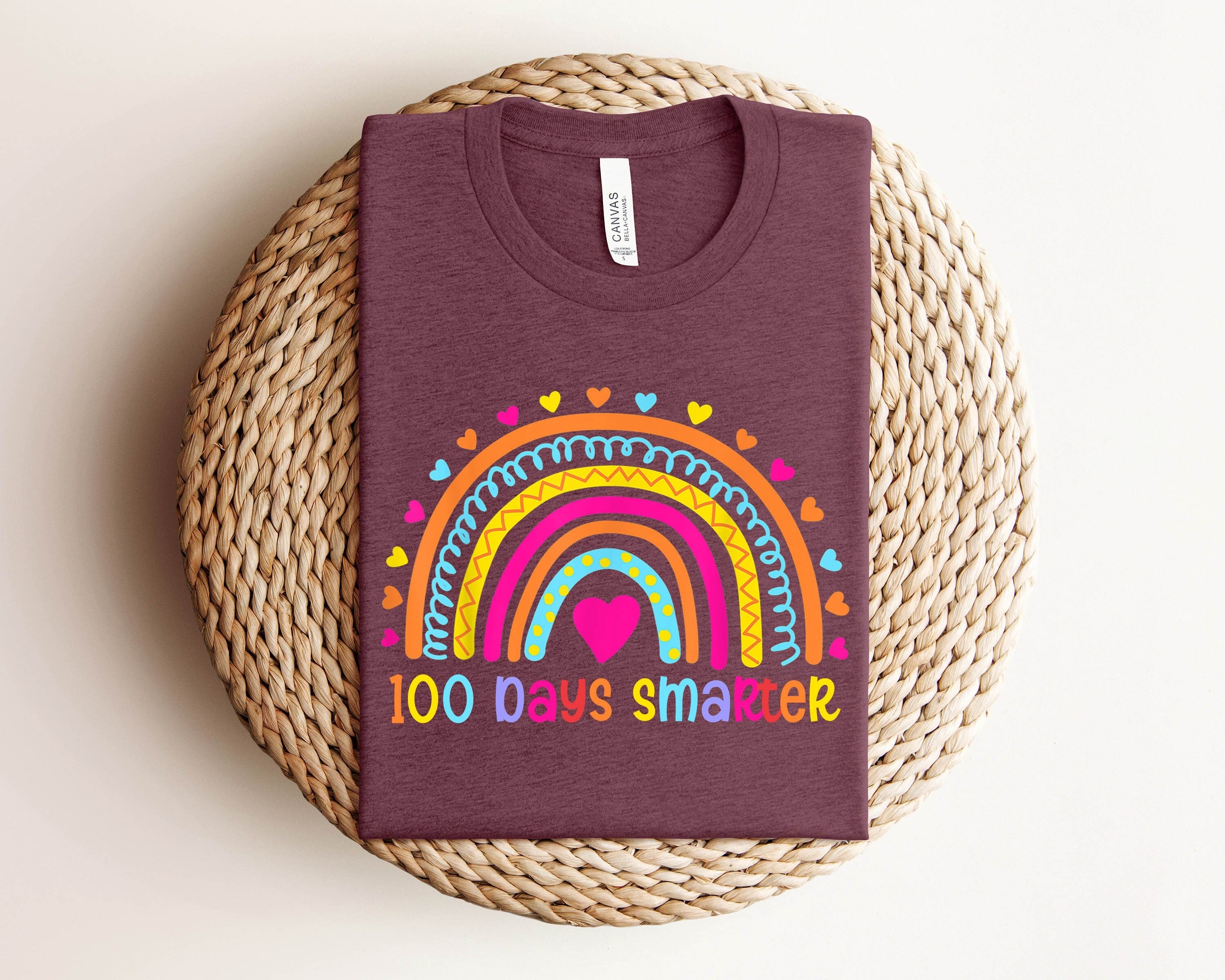 100 Days of School Shirt Teacher Shirts 100 Days Teacher Tee Teacher Group TShirts Kids Toddler 100 Days Smarter Shirt for Students Graphic Tee – Feel-Good Design · Must-Have Style
