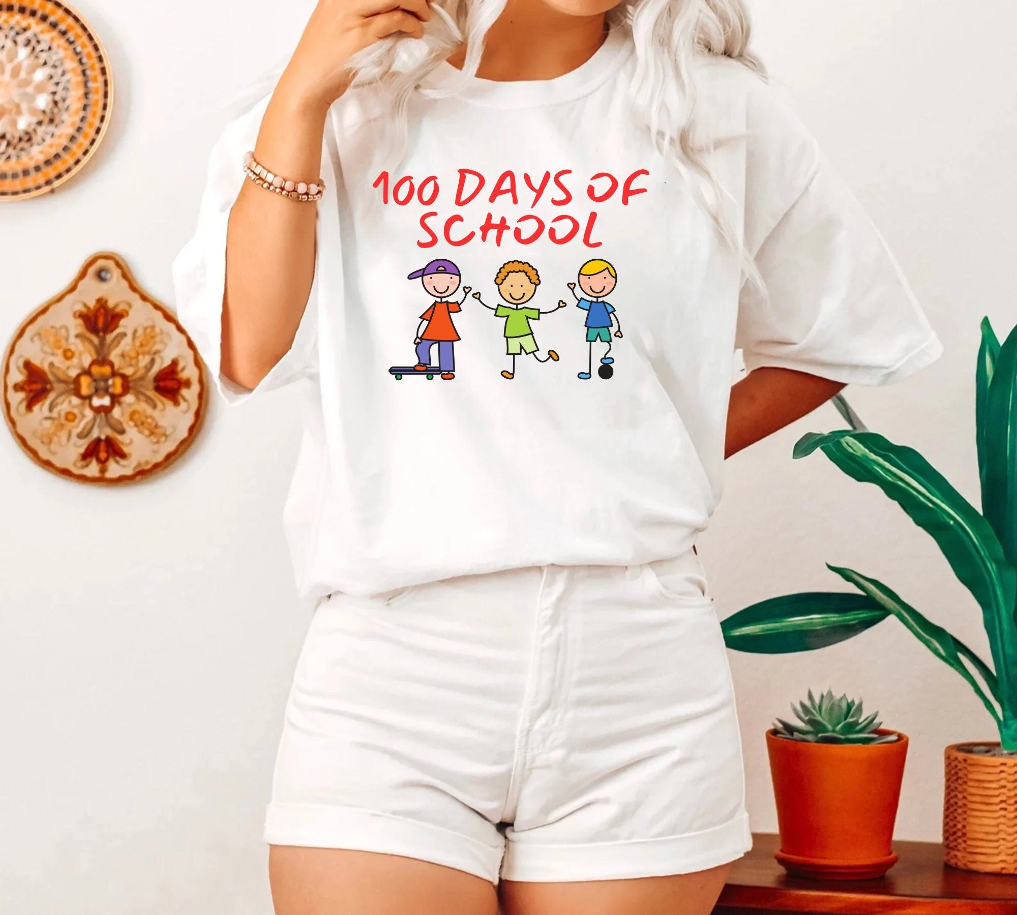 100 Days of School Shirt 100 Day Sweatshirt 100th Day Of School Celebration Student ShirtBack to School Shirt Gift For Teacher Sweatshirt – Everyday Comfort · High-Quality Print