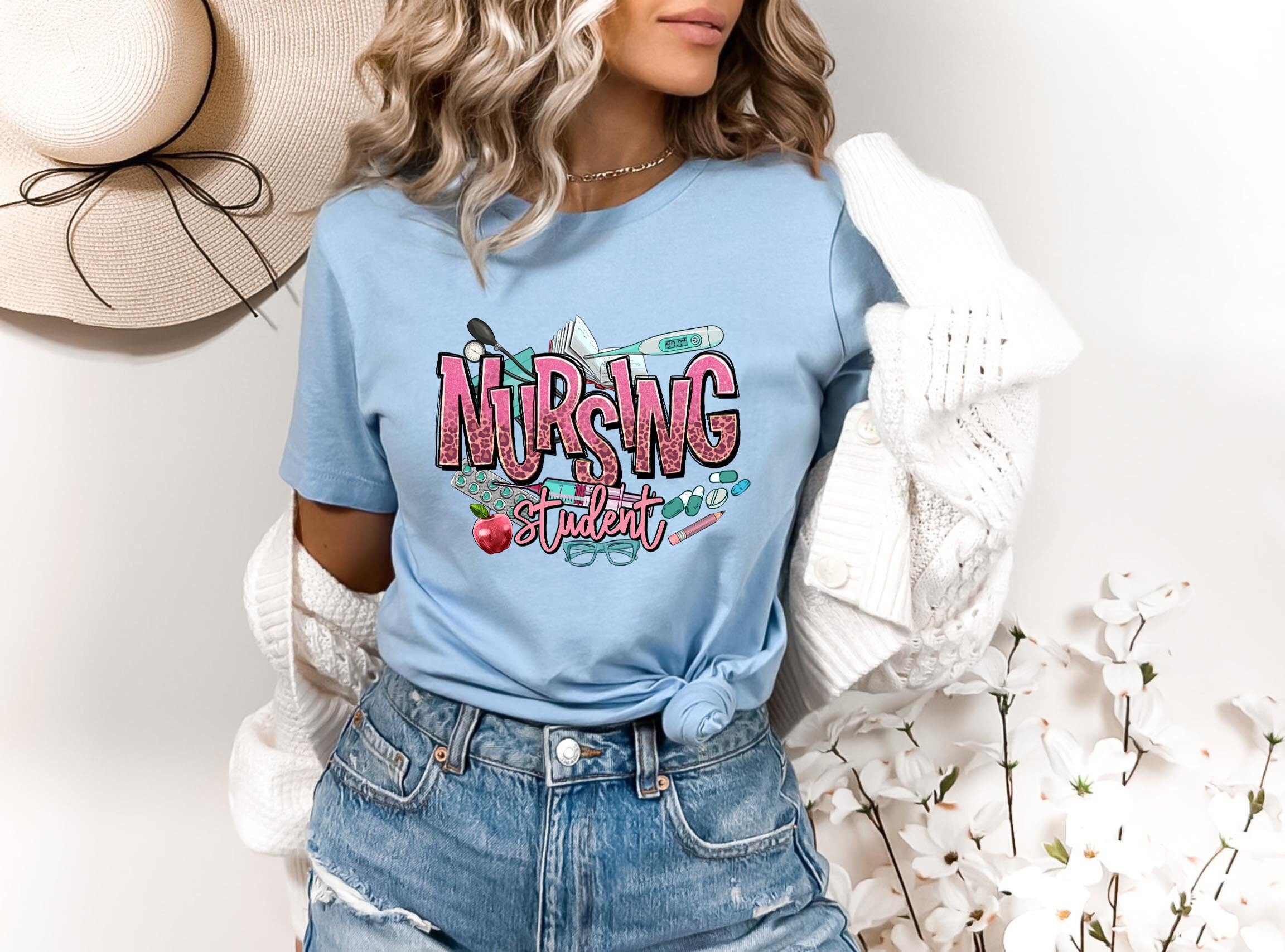 Nursing Student Sweatshirt Future Nurse Shirt Nursing School Hoodie Future RN Shirt Nurse in Progress Shirt Nursing School Hoodie – Warm & Stylish · Great Gift For Fans