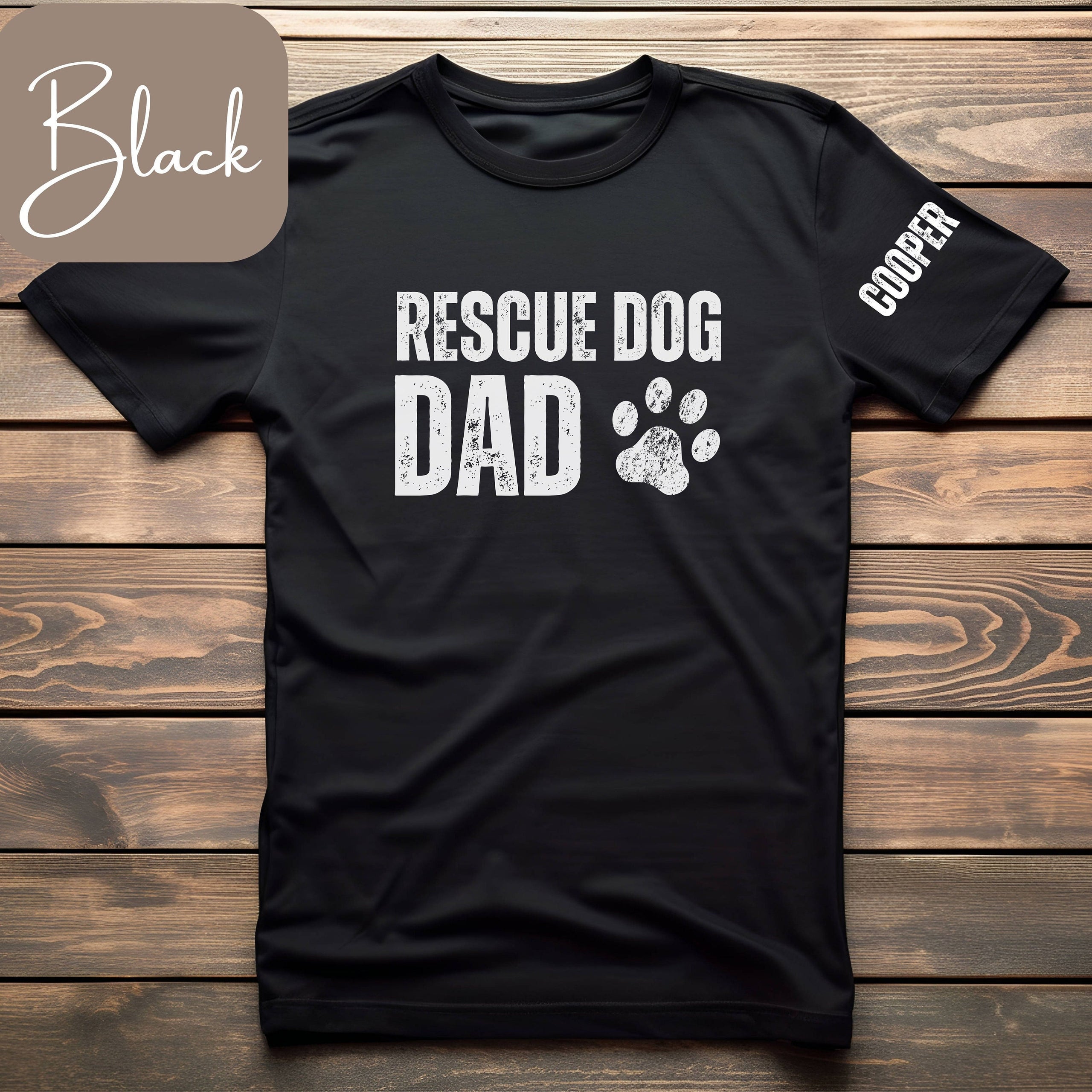 Rescue Dog Dad TShirt Rescue Dog Sweatshirt Personalized Dog Dad Shirt Dog Adoption Gifts Fathers Day Gift Rescue Dog Shirt for Men Sweatshirt – Bold Style · Trending Graphic Apparel