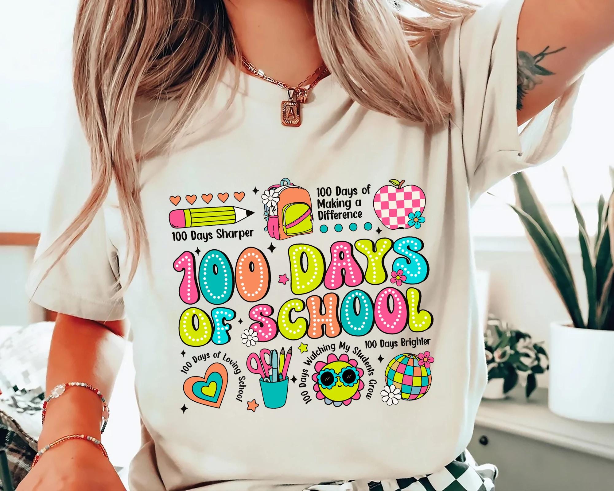100 Days of School Shirt 100 Days of Doing Teacher Things Sweatshirt Happy 100 Days Of School 100 Days Celebration Shirt Teacher Gift Sweatshirt – Cozy Vibes · Trending Graphic Apparel