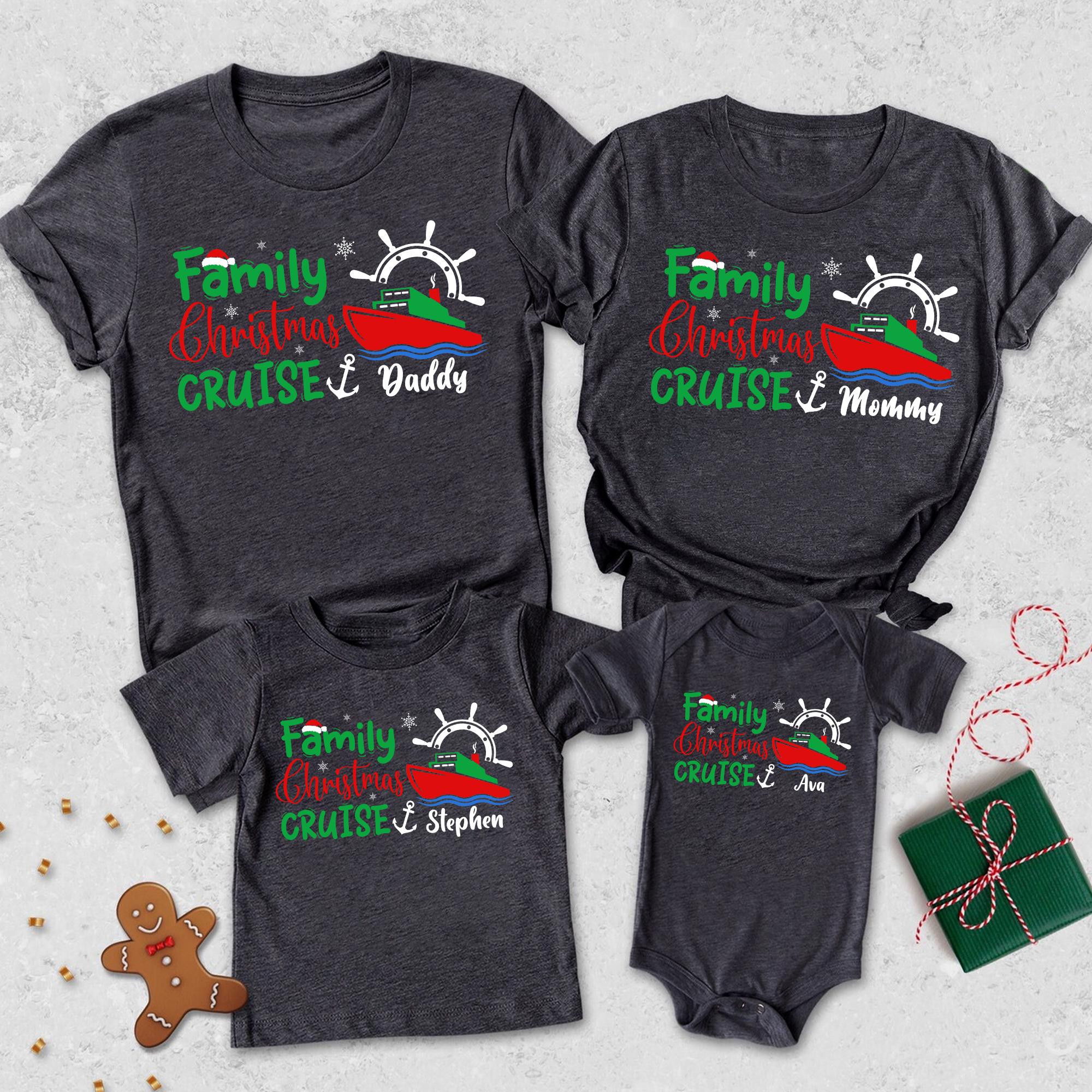 Family Christmas Cruise Shirt Christmas Cruisin Crew Shirt Family Cruising Tshirt Family Cruising Crew Shirt Family Vacation Shirts Graphic Tee – Warm & Stylish · Trending Graphic Apparel