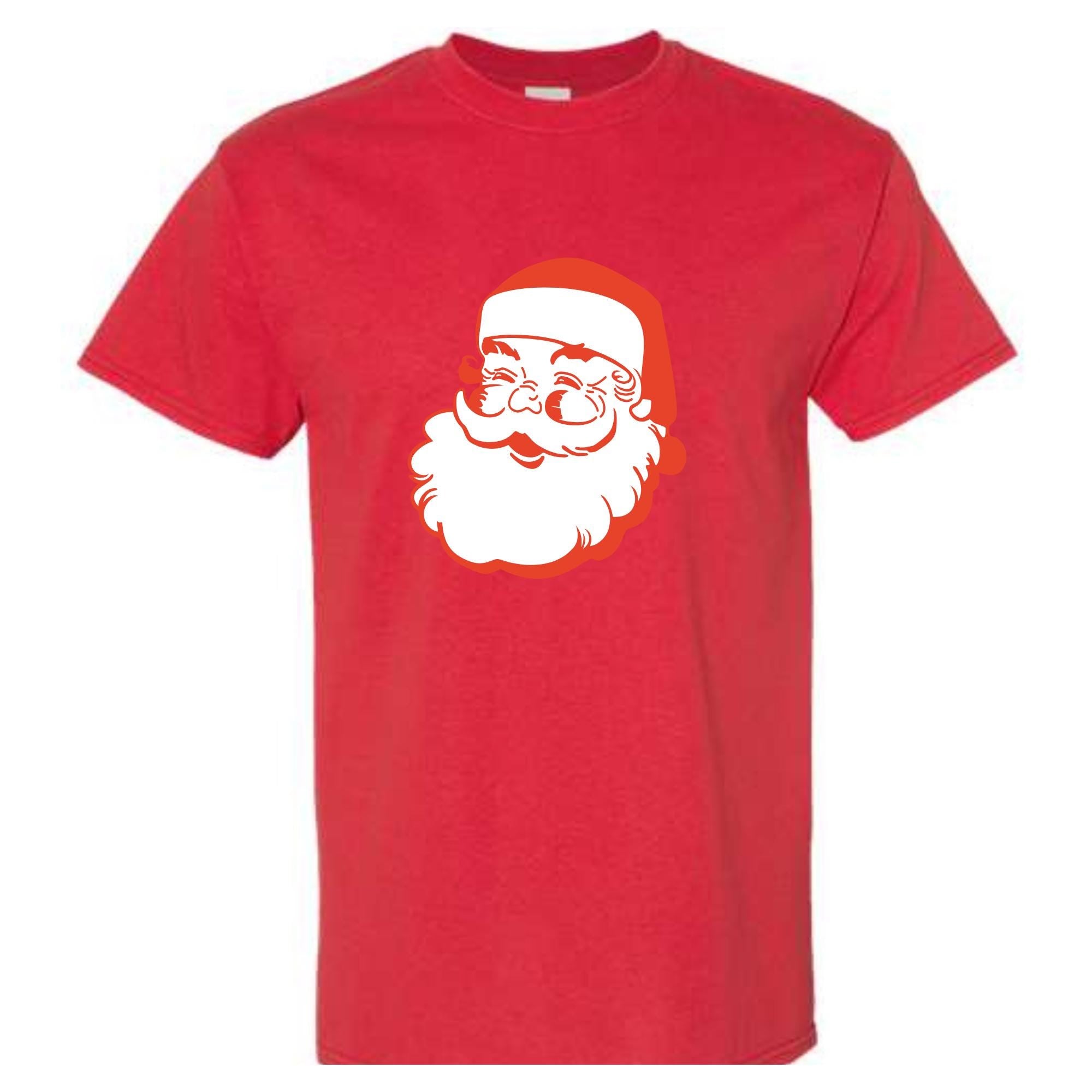 Merry Christmas Santa T Shirt Festive Holiday Graphic Tee for Seasonal Cheer Graphic Tee – Soft Feel · High-Quality Print