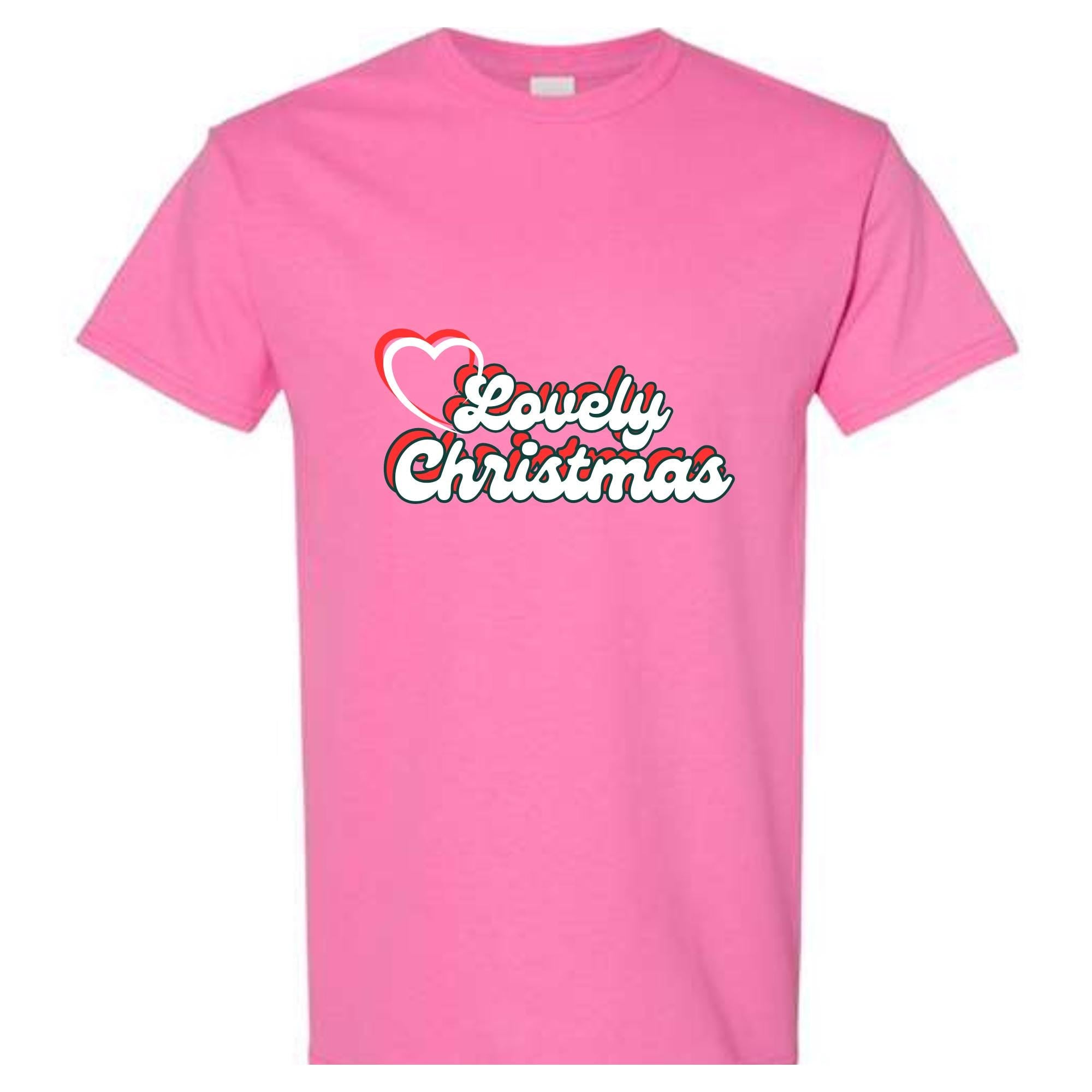 Lovely Christmas Shirt Festive Holiday Tee with Heartwarming Seasonal Cheer Graphic Tee – Bold Style · Great Gift For Fans