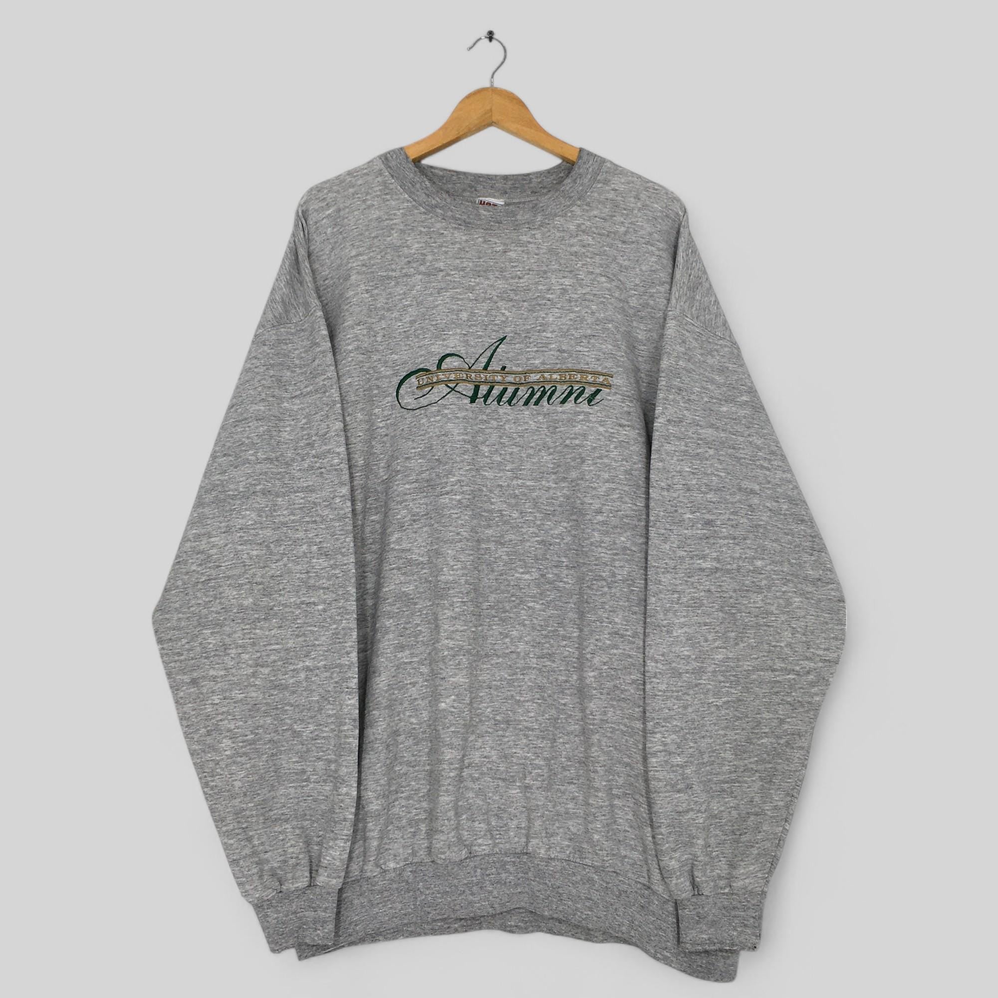 Vintage Distressed University of Alberta Sweatshirt XXLarge University of Alberta Alumni Sweater Alberta Golden Bears Ncaa Crewneck Size XXL Sweatshirt – Fan Favorite · Great Gift For Fans