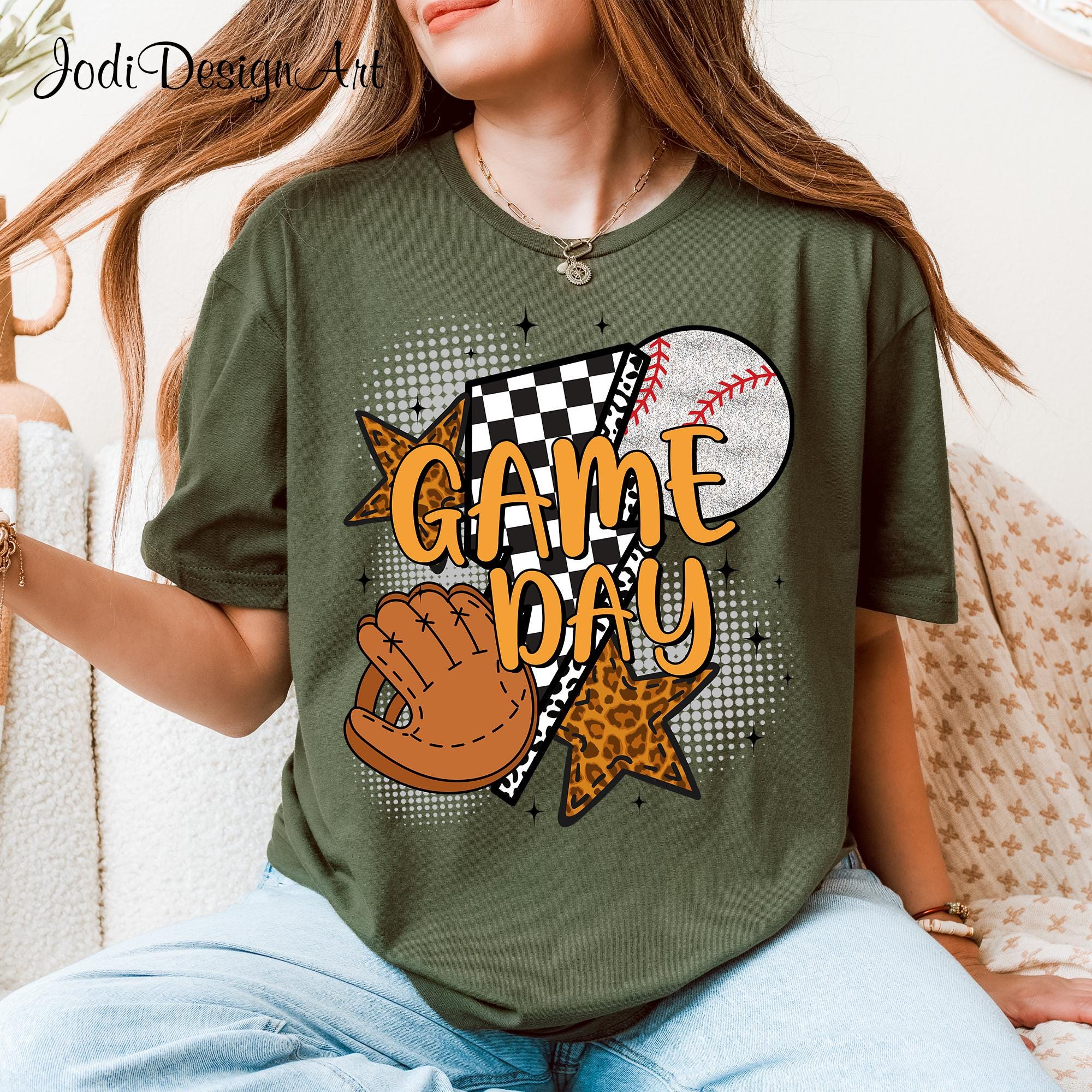 Game Day Baseball Lightning Bolt Shirt Checkered Baseball Shirt Game Day Tee Baseball Mom Baseball Shirt Tis the Season Sport Mama Graphic Tee – Easygoing Wear · Must-Have Style