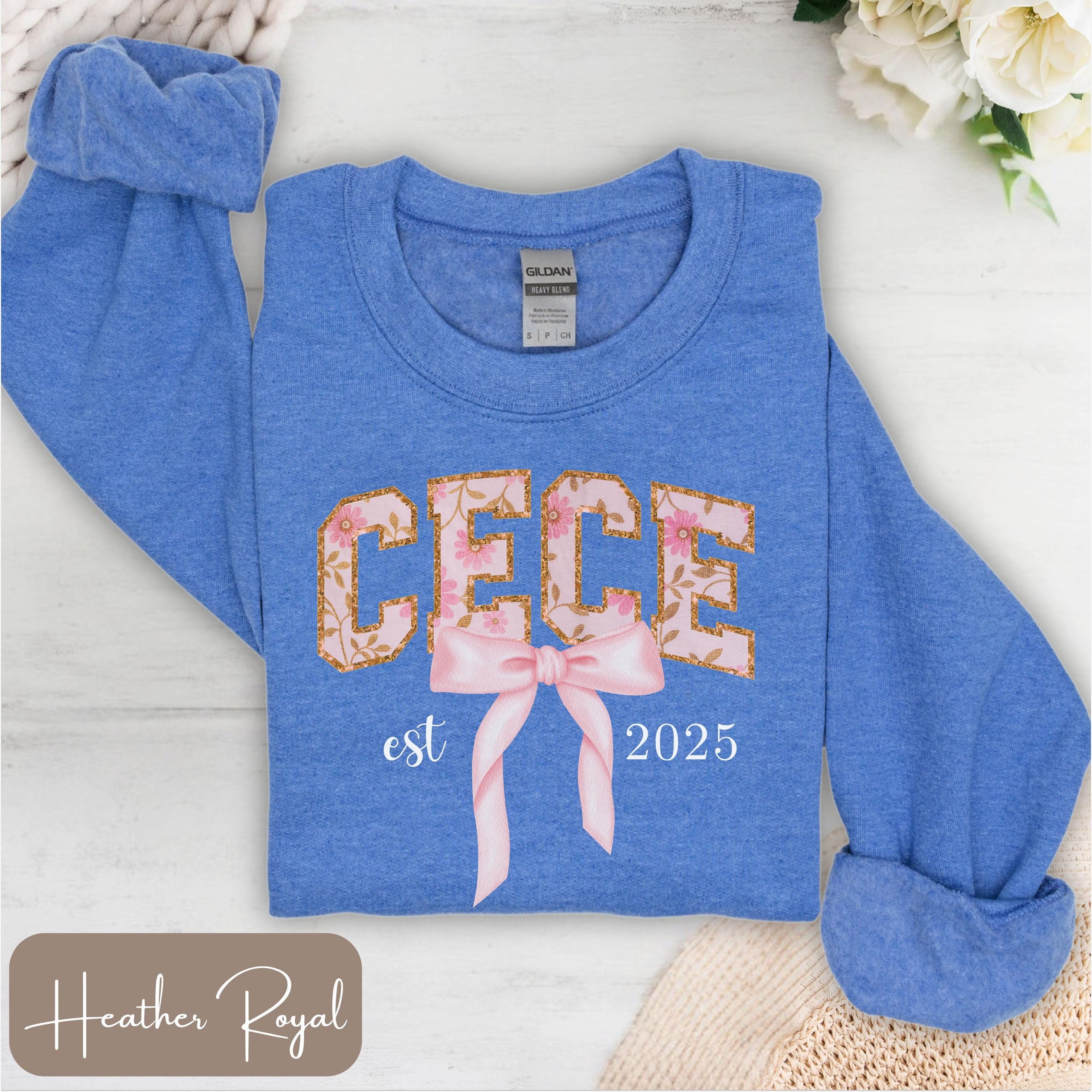 Custom Cece Est Sweatshirt Cece Est Sweater Sweatshirt for Cece Mother39s Day Gift for Cece New Grandma Gift Cece Established 2025 Shirt Sweatshirt – Warm & Stylish · Must-Have Style