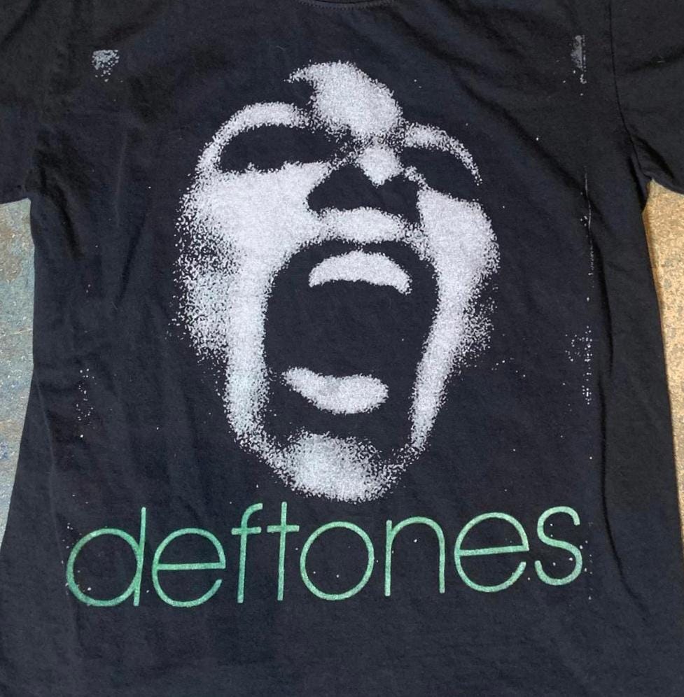 Deftones PreOwned Large Black Shirt Graphic Tee – Cozy Vibes · Top Pick For Any Outfit