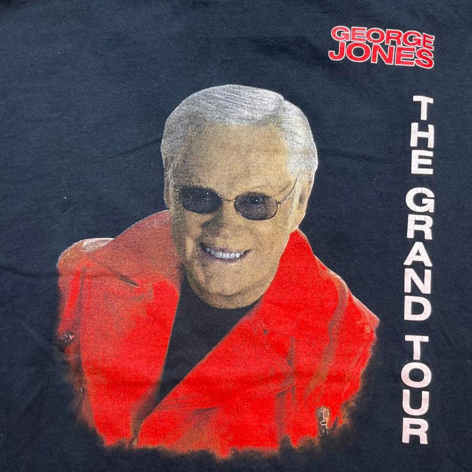 George Jones Preowned XL Band T shirt Graphic Tee – Soft Feel · Great Gift For Fans