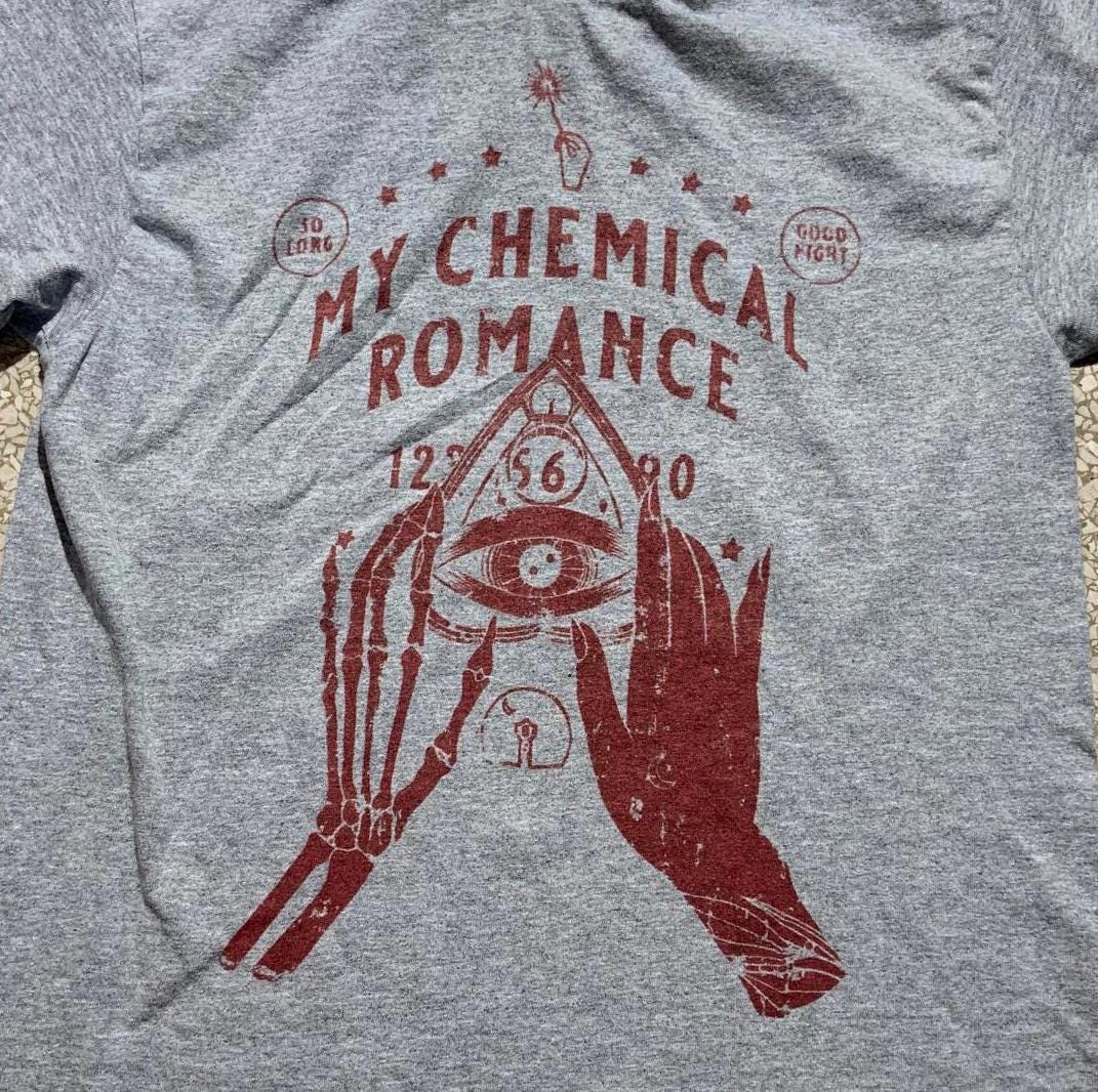 My Chemical Romance PreOwned Small Band TShirt Graphic Tee – Easygoing Wear · Top Pick For Any Outfit